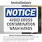 Signmission Safety Culture Sign, 5 in Width, Vinyl Decal, Rectangle OS-2PACK-NS-D-35-L-10276 - alternate 4